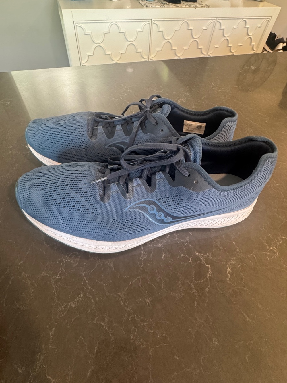 Saucony Men's Navy REACT2U Blue Performance Running Shoes Sz 13